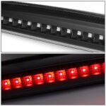 黑色燈殼 LED 條狀後尾門中間尾燈 2003 至 2006 年款 道奇（Dodge）公羊（Ram）2500、3500