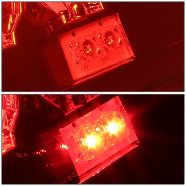 LED 尾燈（紅色） 2003 至 2007 年款 雪佛蘭（Chevy）Silverado、吉姆西（GMC）Sierra 1500、2500、3500 HD