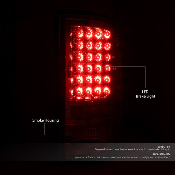 LED 尾燈（熏黑款） 2009 至 2017 年款 道奇（Dodge）公羊（Ram）1500、2500、3500